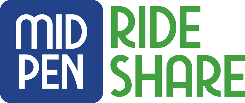 MidPenRideShare color logo