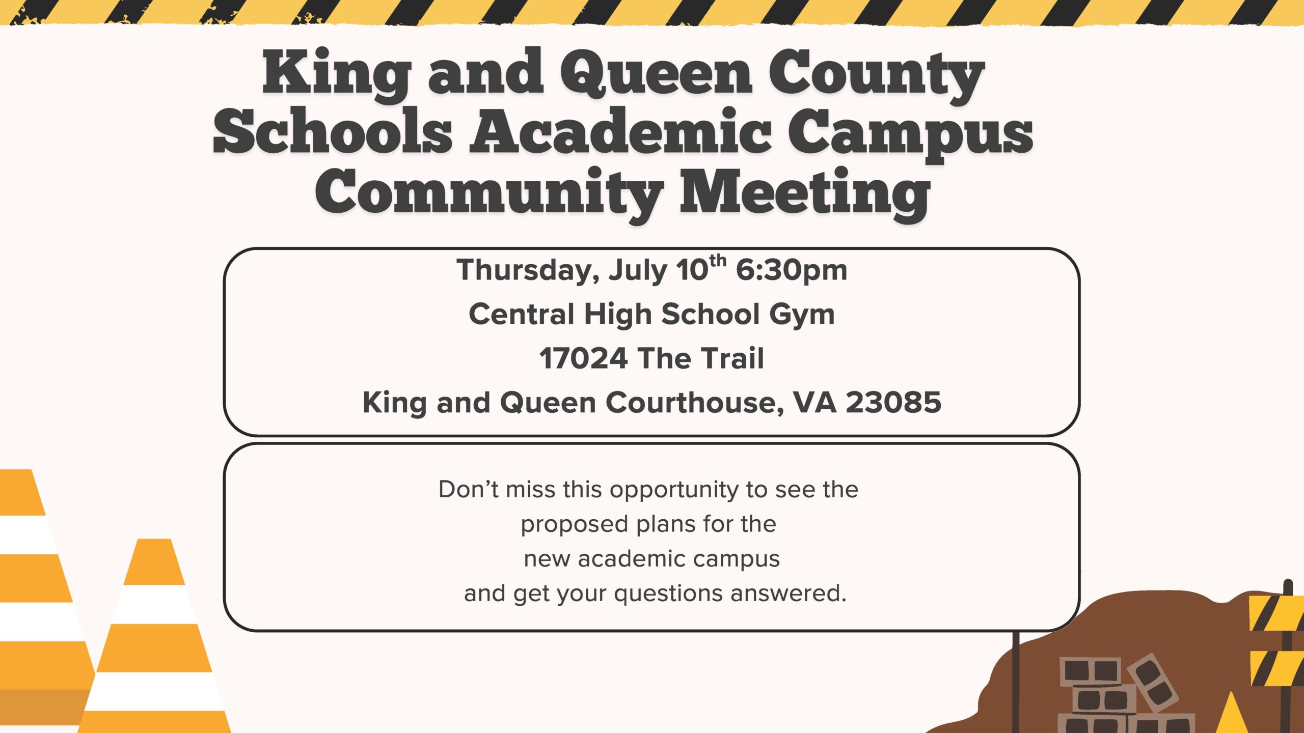 Academic Campus Community Meeting
