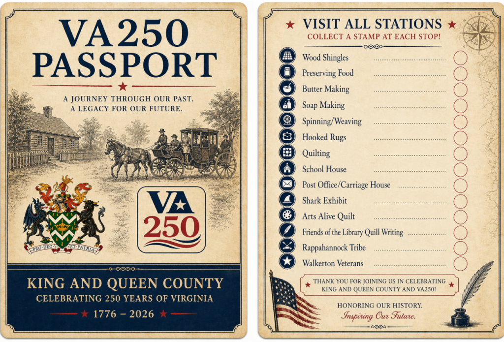 VA King and Queen Passport