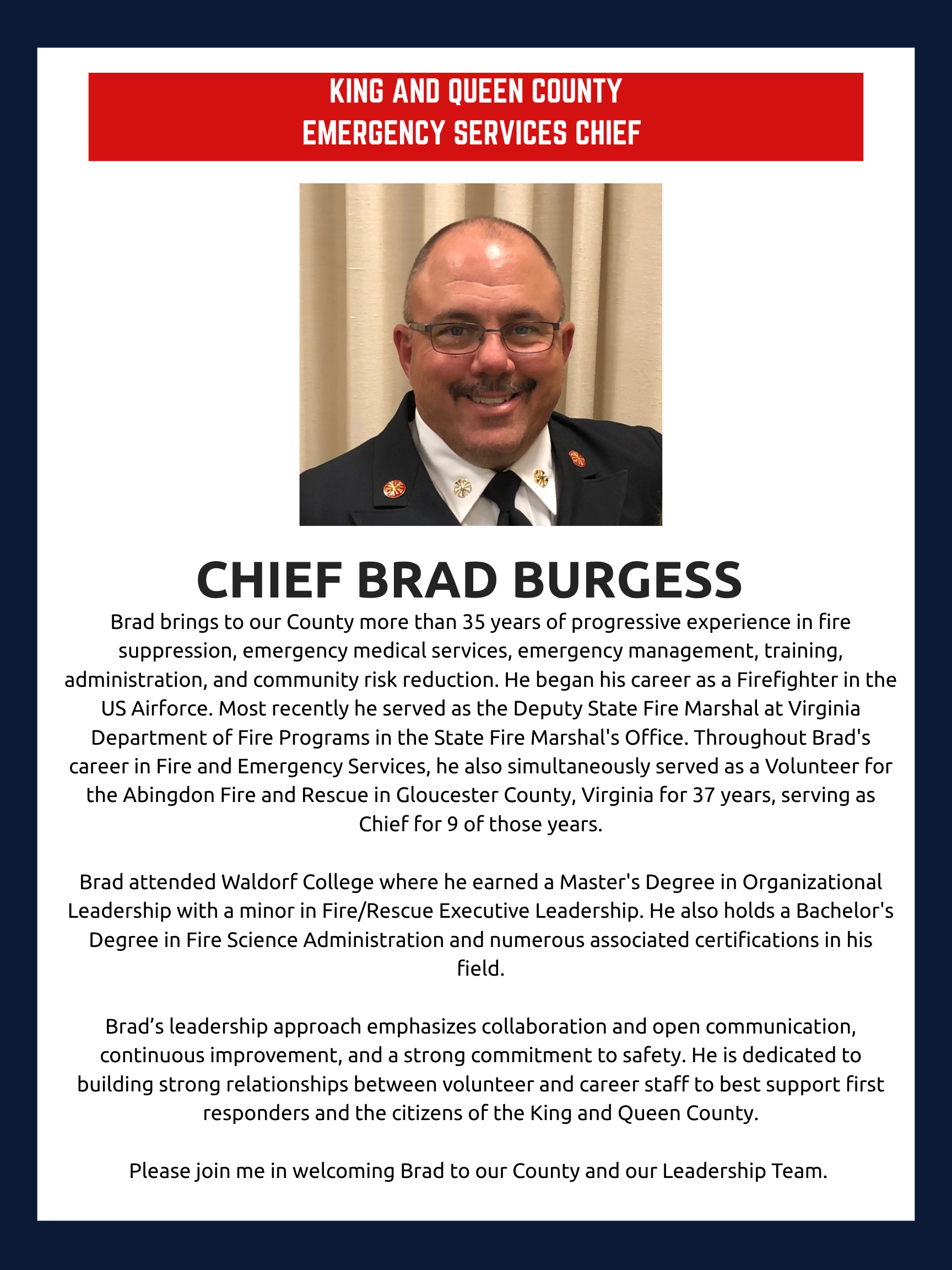 burgess info
